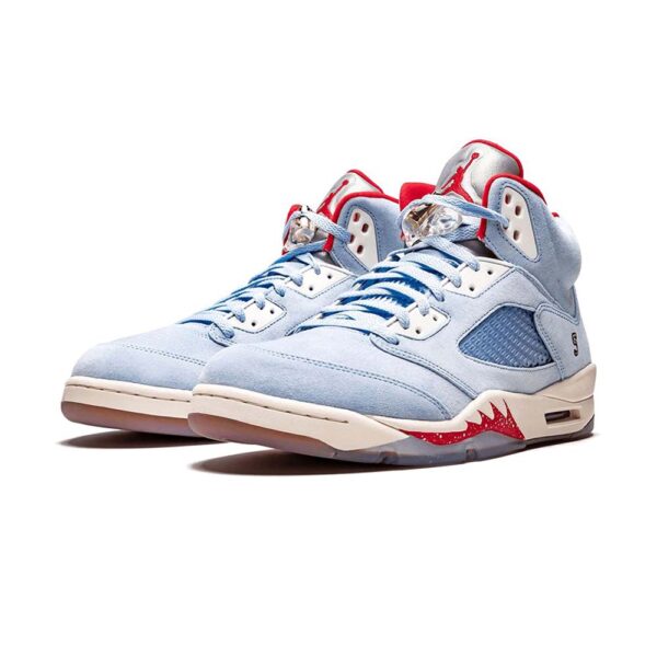 Trophy Room X AJ 5 Retro 'Ice Blue' Collab – Image 2