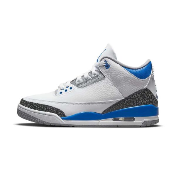 Baskets AJ 3 bleu racé