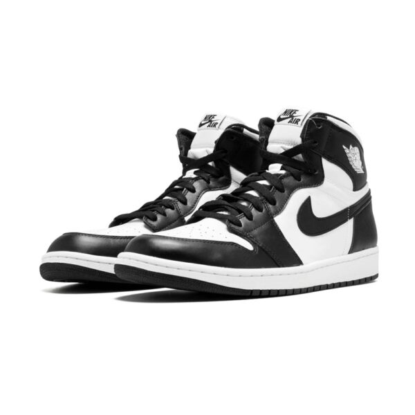 CLASSIC 1s BLACK WHITE AJS – Image 2