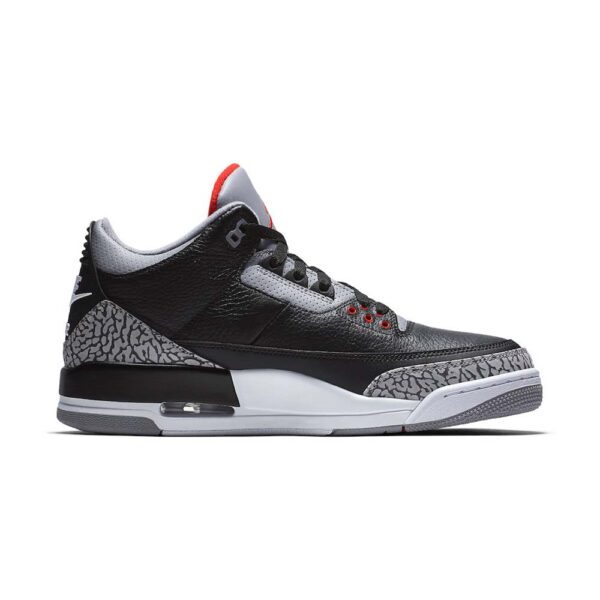 2018 Black Cement AJ 3 Retro OG – Image 3