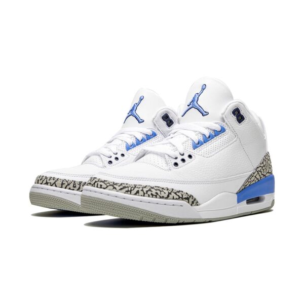 AJ 3 Retro UNC Sneakers – Image 2