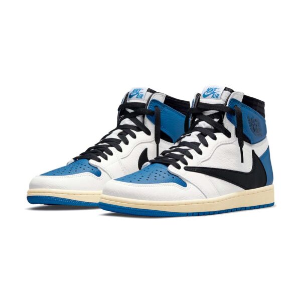 Travis Scott x Fragment x AJ1 High OG SP Military Blue – Image 2